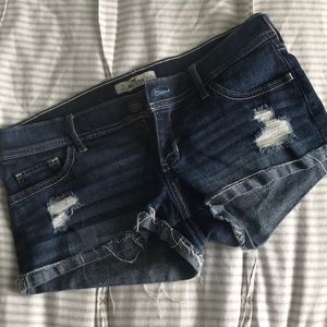Hollister Distressed Jean Shorts